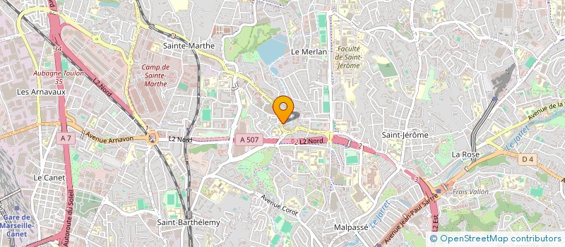 localisation de l'entreprise MAD INVESTISSEMENT à MARSEILLE