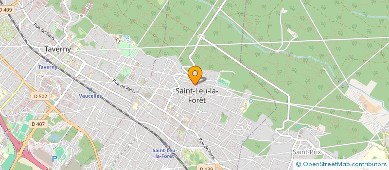localisation de l'entreprise MAD LIFT à SAINT-LEU-LA-FORET
