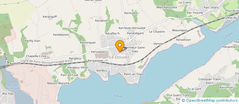 localisation de l'entreprise MAD&LO  GUIPAVAS