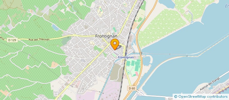 localisation de l'entreprise MAD LUX à FRONTIGNAN