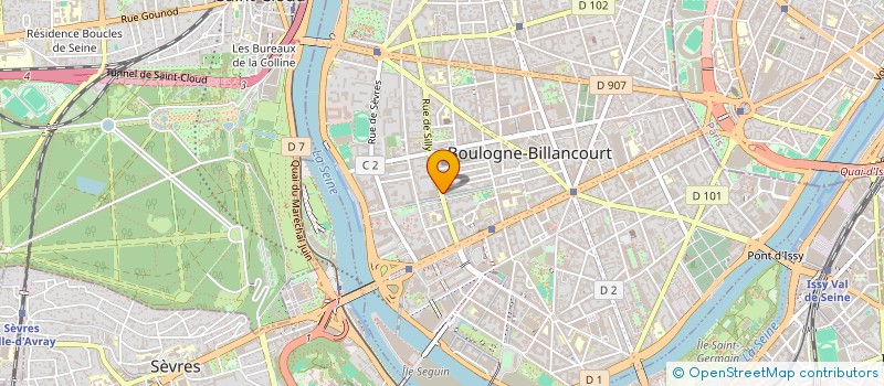 localisation de l'entreprise MAD MADA à BOULOGNE-BILLANCOURT