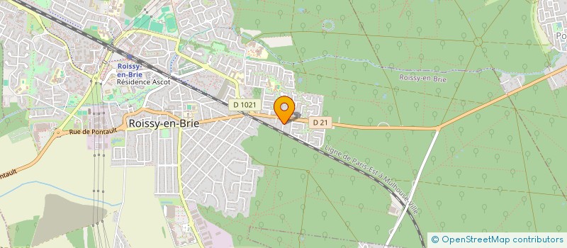 localisation de l'entreprise MAD MATCH  ROISSY-EN-BRIE