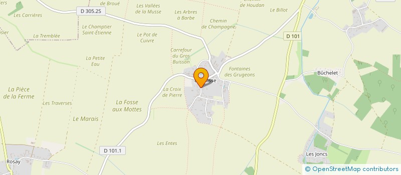 localisation de l'entreprise MAD MOTO CLUB DE CHARTAINVILLIERS à BOUTIGNY-PROUAIS