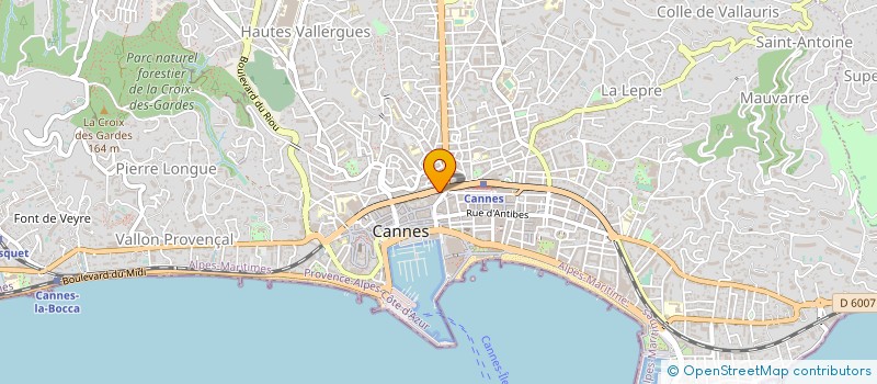 localisation de l'entreprise MAD OF FRENCH RIVIERA à CANNES