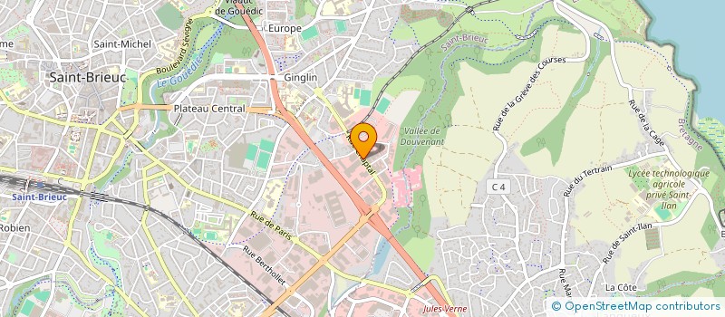 localisation de l'entreprise MAD OUEST à SAINT-BRIEUC