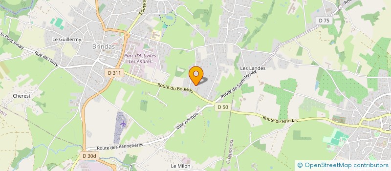 localisation de l'entreprise MAD PEONIES à BRINDAS