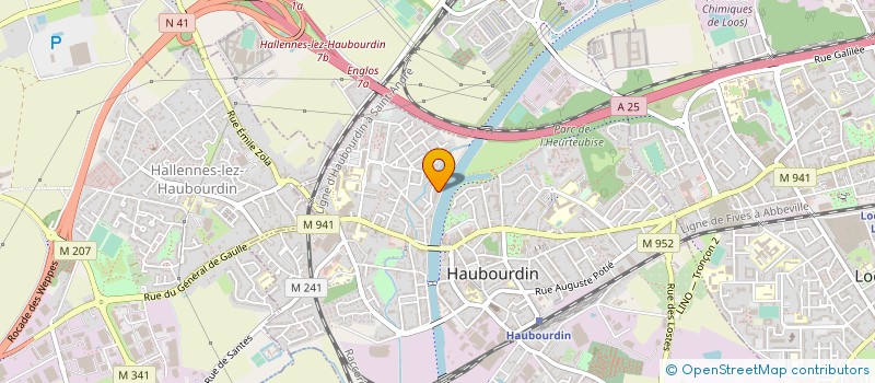 localisation de l'entreprise MAD PRIDE LILLE  HAUBOURDIN