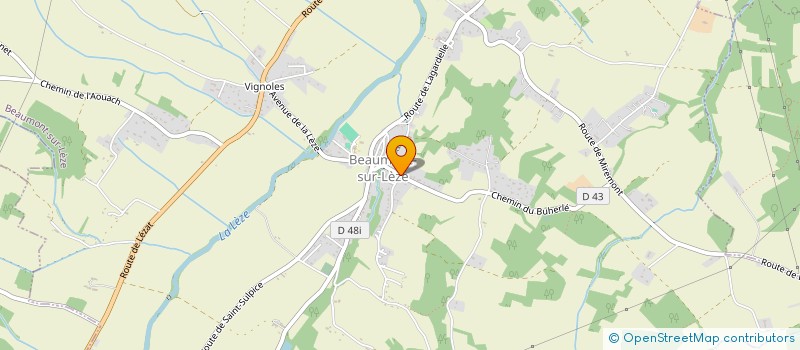 localisation de l'entreprise MAD PROD  BEAUMONT-SUR-LEZE