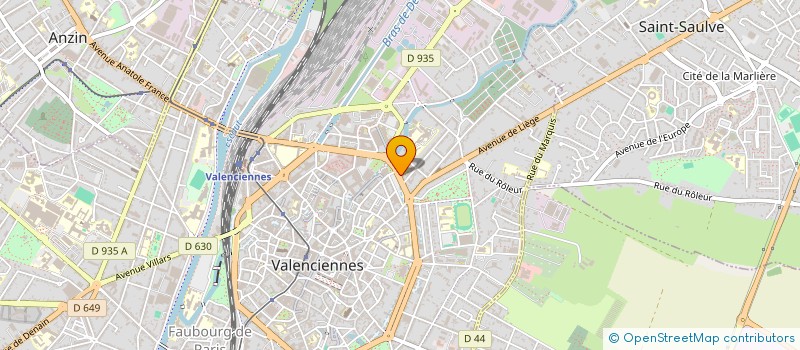 localisation de l'entreprise MAD PRODUCTION à VALENCIENNES