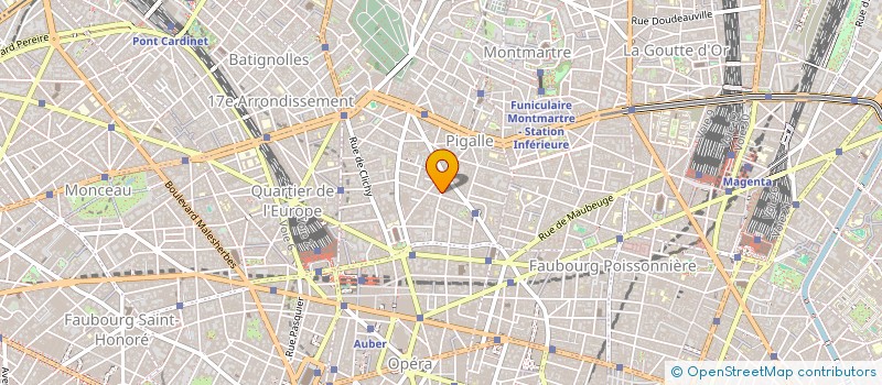 localisation de l'entreprise MAD PRODUCTIONS à PARIS