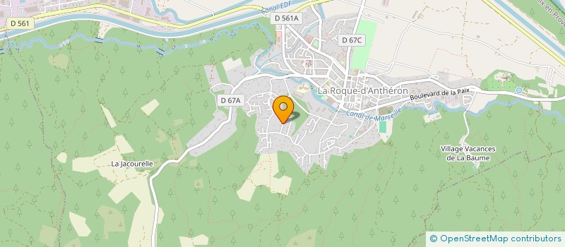 localisation de l'entreprise MAD RACING TEAM  LA ROQUE D'ANTHERON