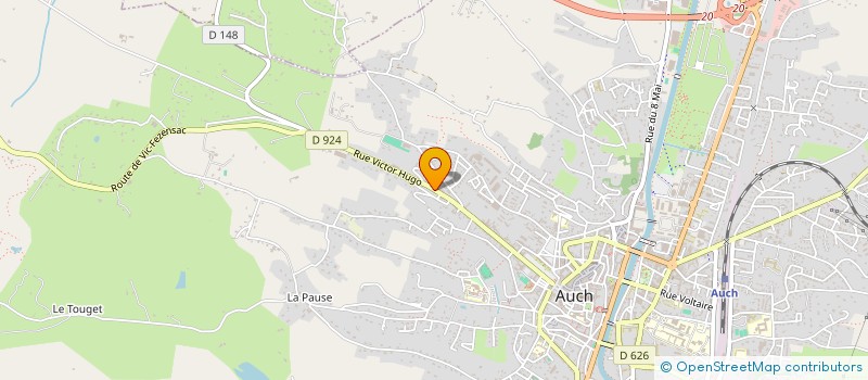 localisation de l'entreprise MAD RHIZOME PRODUCTION  AUCH