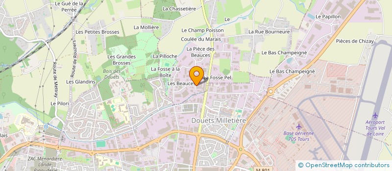 localisation de l'entreprise MAD SANTE  NOTRE-DAME-D'OE