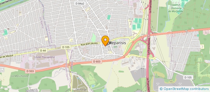 localisation de l'entreprise MAD SECURE  VILLEPARISIS