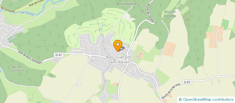 localisation de l'entreprise MAD SPIRITS  BOSC-GUERARD-SAINT-ADRIEN