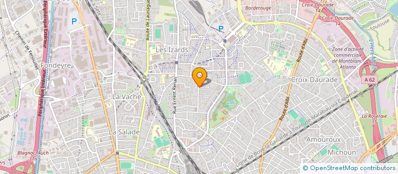 localisation de l'entreprise MAD'XPRESS à TOULOUSE