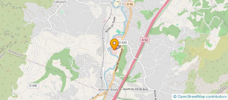 localisation de l'entreprise MAD1336  ROQUEVAIRE