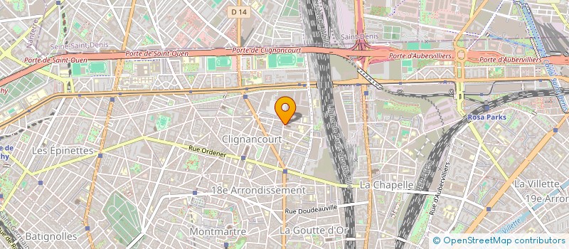 localisation de l'entreprise MADA 18  PARIS