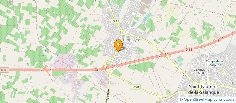 localisation de l'entreprise MADA  SAINT-HIPPOLYTE