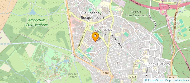 localisation de l'entreprise MADA'AIDES à LE CHESNAY-ROCQUENCOURT