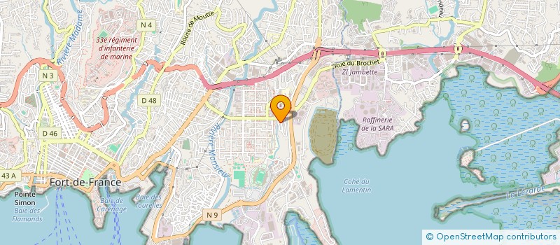 localisation de l'entreprise MADA BAND  FORT-DE-FRANCE