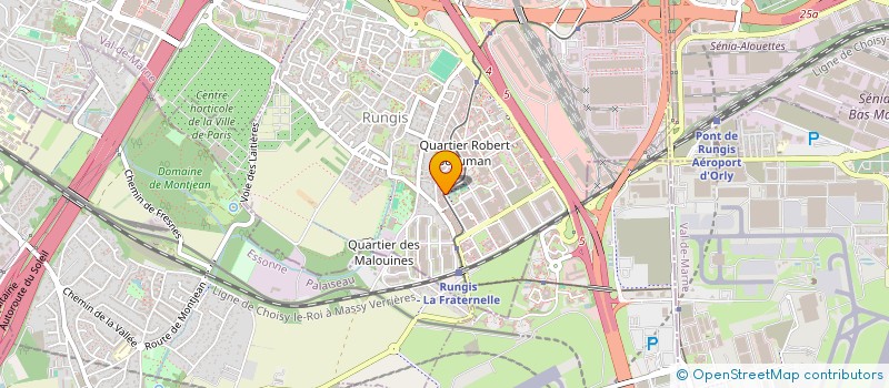 localisation de l'entreprise MADA CLEAN  RUNGIS