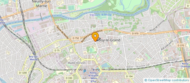 localisation de l'entreprise MADA EVENTS  NOISY-LE-GRAND