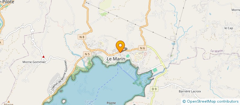 localisation de l'entreprise MADA GREEN CONCEPT à LE MARIN