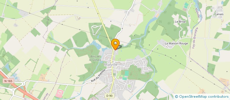 localisation de l'entreprise MADA-MEDIC  MALVILLE