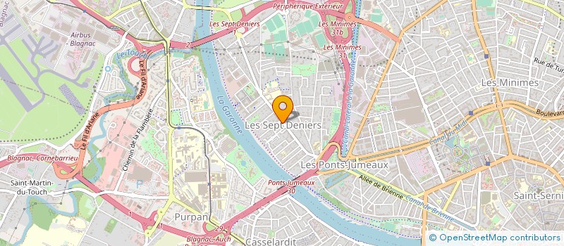 localisation de l'entreprise MADA PHONE à TOULOUSE