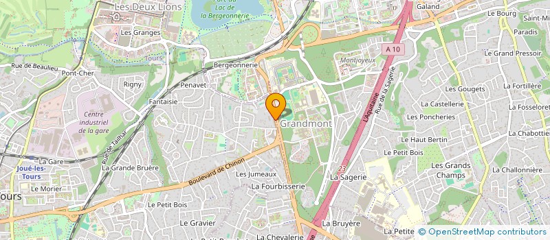 localisation de l'entreprise MADA PROJECT  JOUE-LES-TOURS