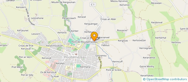 localisation de l'entreprise MADA REVE  LAMPAUL-PLOUDALMEZEAU