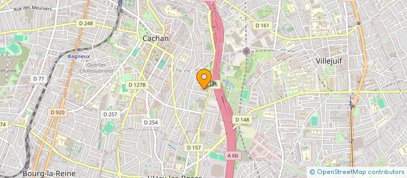 localisation de l'entreprise MADABAT  CACHAN