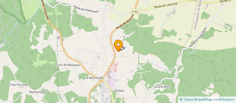 localisation de l'entreprise MADABEA  BRANTOME EN PERIGORD