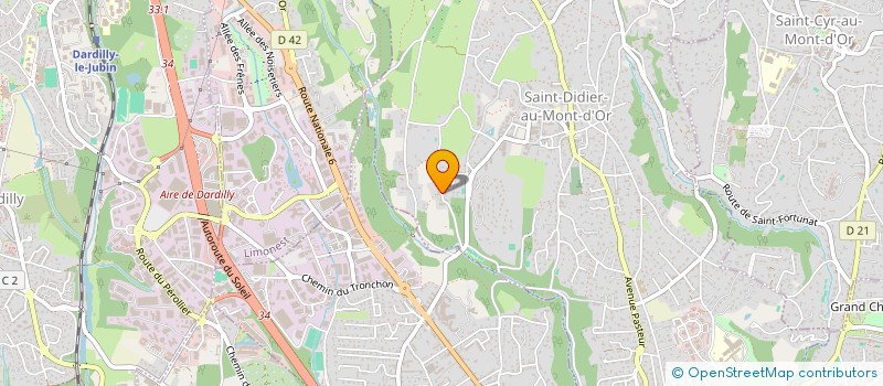 localisation de l'entreprise MADABOIS  SAINT-DIDIER-AU-MONT-D'OR