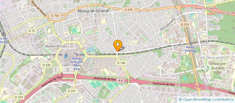 localisation de l'entreprise MADABOYZ à NOISY-LE-GRAND