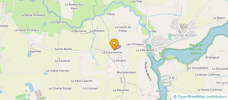 localisation de l'entreprise MADABREIZH  MARCILLE-ROBERT