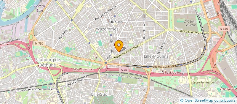 localisation de l'entreprise MADACARE  LILLE