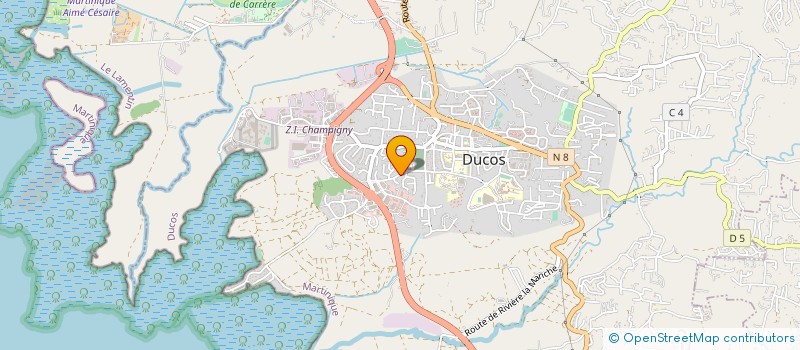 localisation de l'entreprise MADACCESS à DUCOS