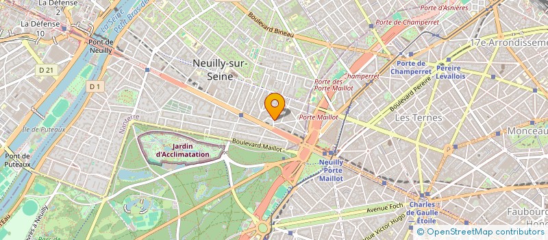 localisation de l'entreprise MADADIM à NEUILLY-SUR-SEINE