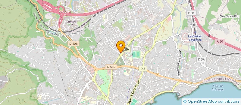 localisation de l'entreprise MADAFLO  LA CIOTAT