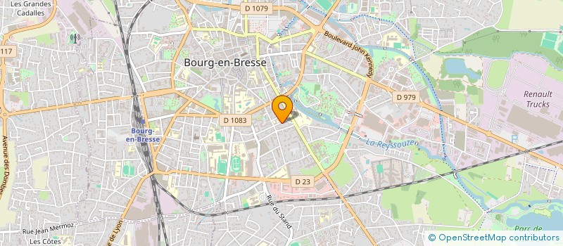 localisation de l'entreprise MADAKAO à BOURG-EN-BRESSE