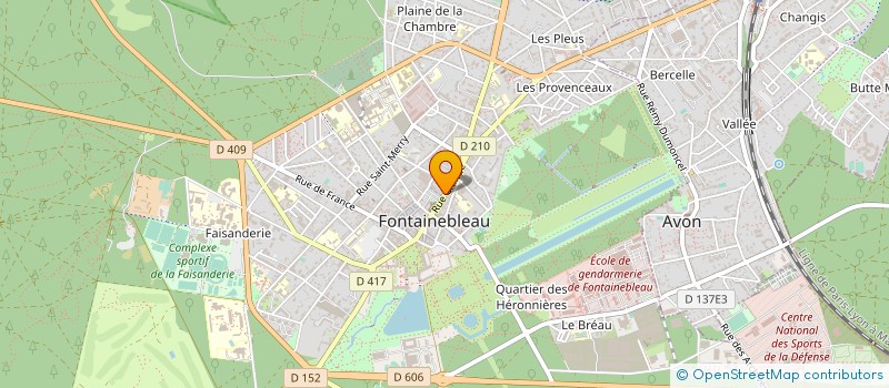 localisation de l'entreprise MADALAPA à FONTAINEBLEAU