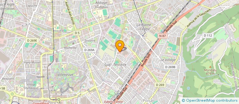 localisation de l'entreprise MADAM  SAINT MARTIN D'HERES