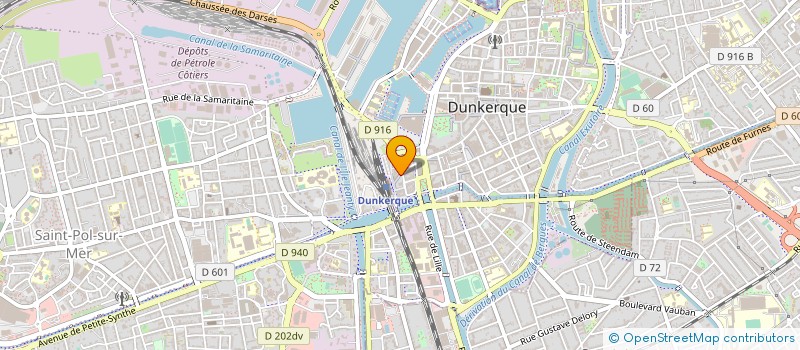 localisation de l'entreprise MADAME à DUNKERQUE