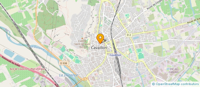 localisation de l'entreprise MADAME A GUEYTE  CAVAILLON