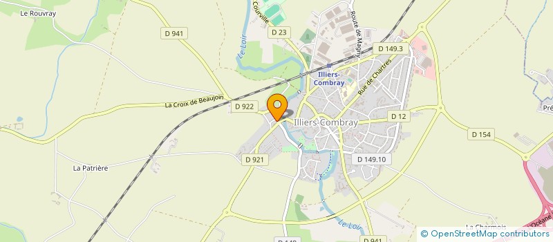 localisation de l'entreprise MADAME A-M ALLAIS à ILLIERS-COMBRAY