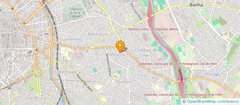 localisation de l'entreprise MADAME A MAISONNEUVE à TOULOUSE