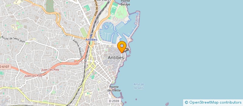 localisation de l'entreprise MADAME A-MARIE CLARETO à ANTIBES