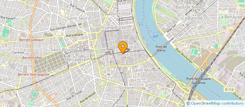 localisation de l'entreprise MADAME A PERRON à BORDEAUX
